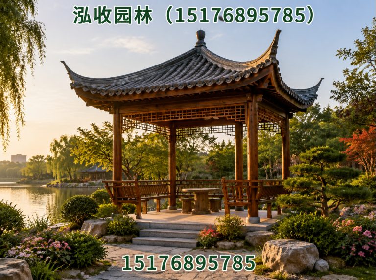 江门京津冀防腐木工程展示图
